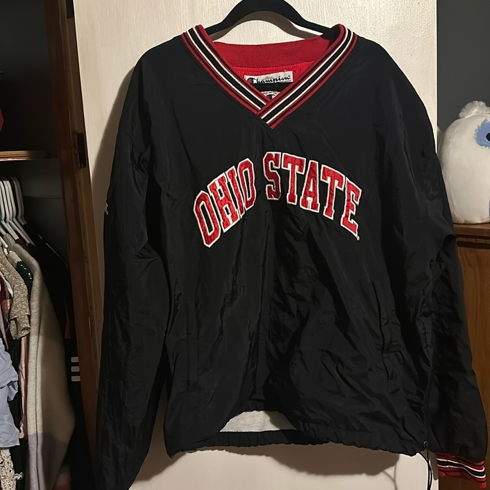 Champion Ohio State Windbreaker PullOver